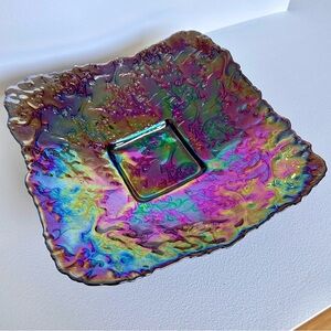 Akcam Iridescent Glass Decorative Bowl